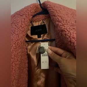 J Crew Teddy Peacoat! Never Worn